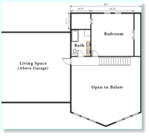 2nd Floor 2800 sq ft Chalet Kit