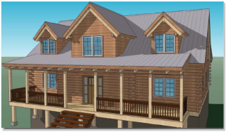 Homestead cabin Kit